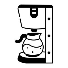  A sketchy style icon showing coffee dispenser 
