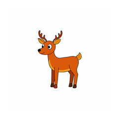 Obraz premium Christmas Vector Clipart Festive Holiday Icons on White Background