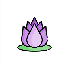lotus flower vector