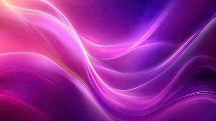 Swirls Texture Abstract Background, Pink, Purple Tones, Delicate Glowing Curved Lines