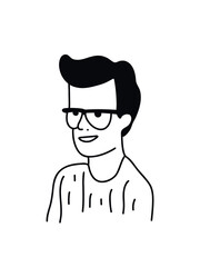  Minimalist male figure