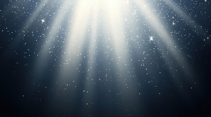 Sparkling light rays