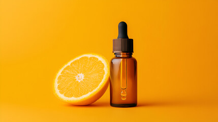 Natural vitamin c serum skincare essential oil product ai genrative