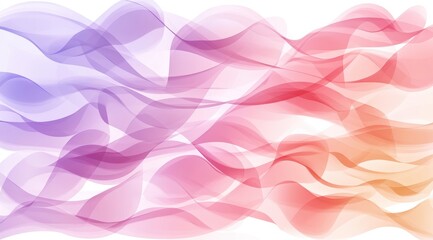 Abstract wavy colorful design