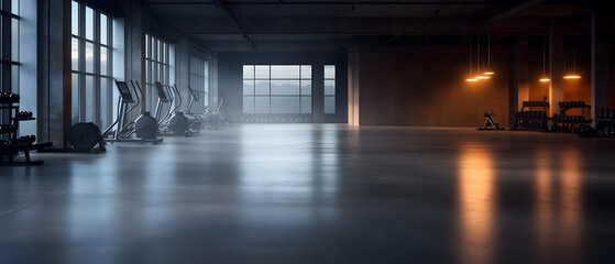 Spacious, Modern Gym with Cardio Equipment