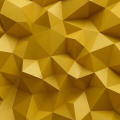 Fototapeta premium Golden Facets AI Generated