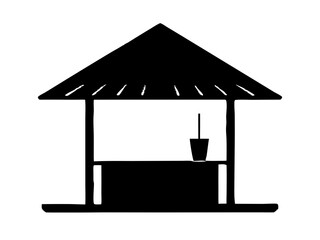 Beach Bar icon vector image Can be used for Summer | Premium Vector