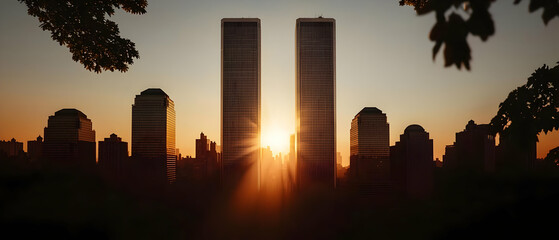 NYC Skyline at Sunrise