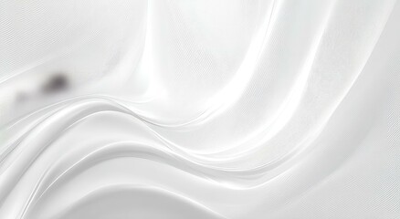 Obraz premium Elegant White Fabric Texture