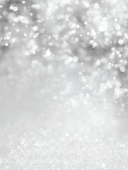 Abstract Silver Glitter Background Design