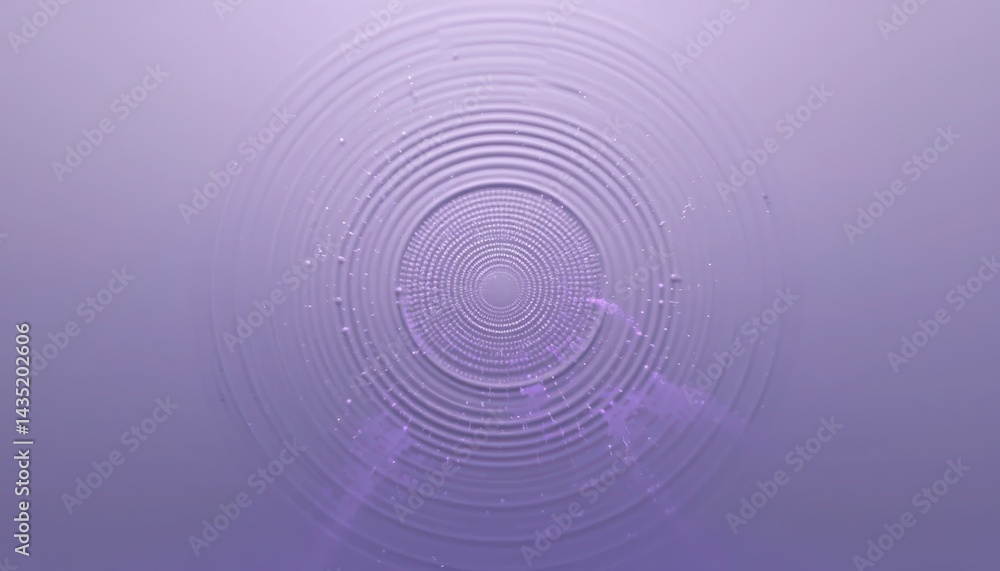 Poster rippling water patterns serene environment digital art abstract conceptual visualization tranquil vi