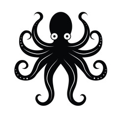 octopussy in illustrator on white background