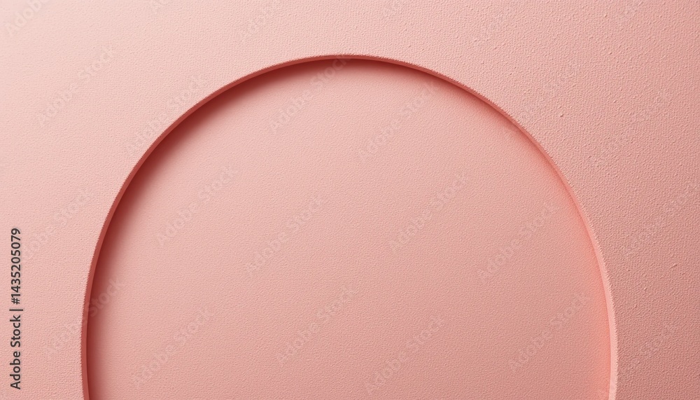 Poster abstract circular design modern space digital art minimalist environment close-up view visual concep