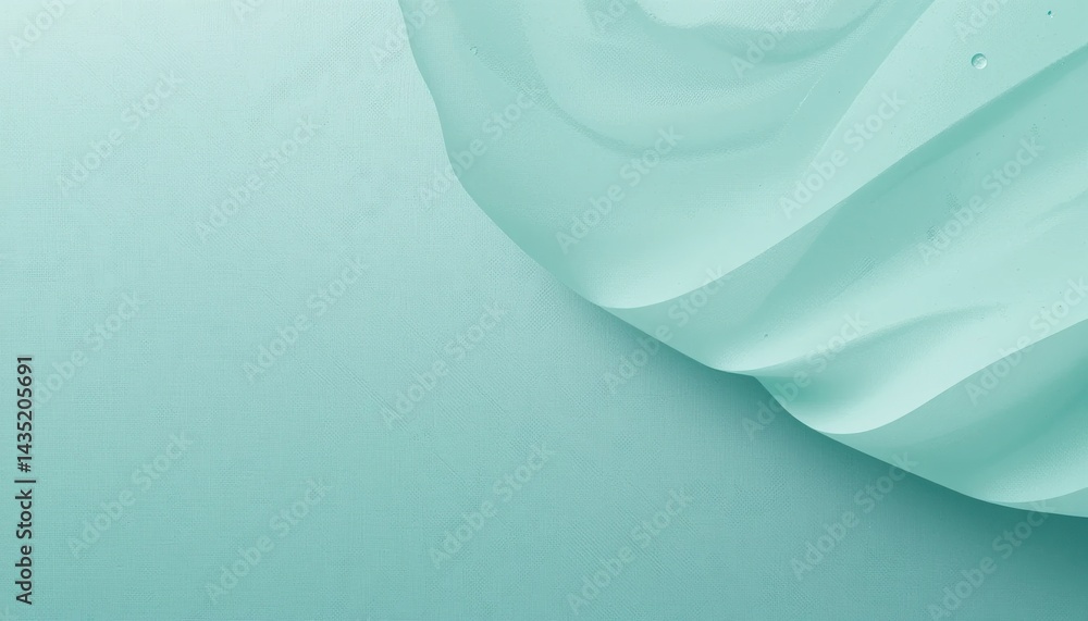 Poster fluid motion of soft waves aquatic environment abstract image gentle textures serene perspective tra