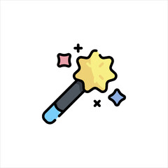 Icon representing magic wand effect