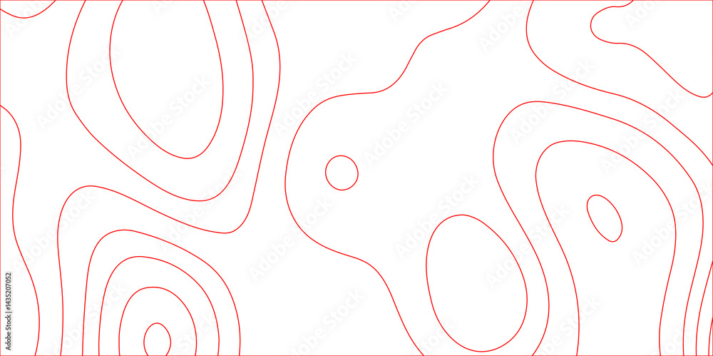 Poster abstract background with topographic map white background. the stylized height of the topographic ma