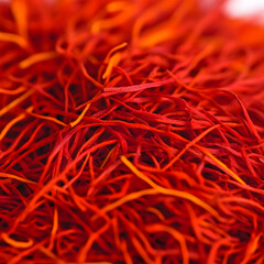 Fototapeta premium Close Up Of Saffron Threads