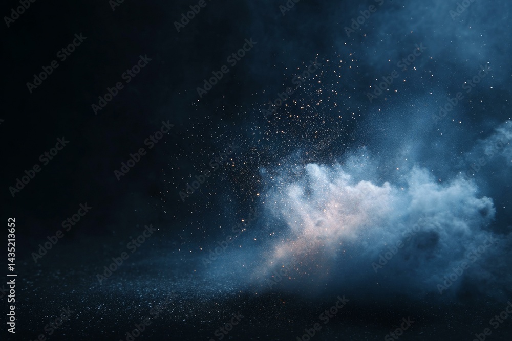 Poster dark abstract explosion background image