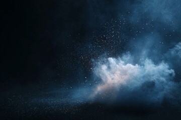 Dark Abstract Explosion Background Image
