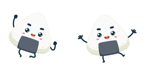 Cartoon images of The Onigiri