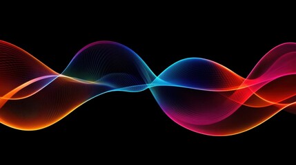 Colorful Smoke Abstract Background