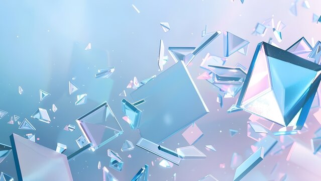 abstract geometric background - Powered by Adobe
