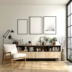 Modern Minimalist Living Room Interior Design