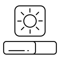 Brightness icon