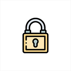 vector lock icon
