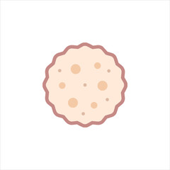 cake on white background