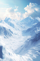Obraz premium breathtaking view of glacial landscapes in northern latitudes showcasing beauty of nature.