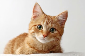 Obraz premium Adorable Ginger Kitten Portrait