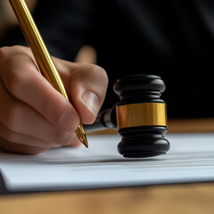  Hand Stamping document resume approve contract paper notary office visa work -