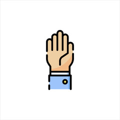 Obraz premium hand sign icon