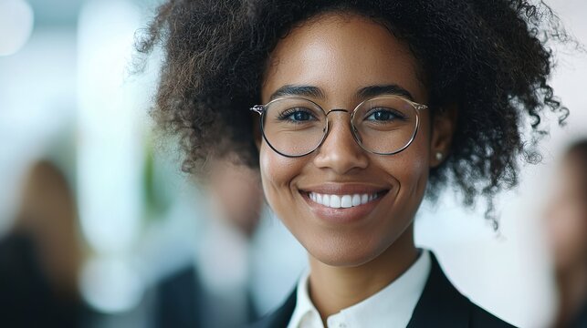 Diverse group of professionals smiling together in modern office environment gigapixel standard scale
