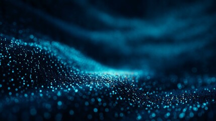 Abstract Blue Sparkling Texture Background Design