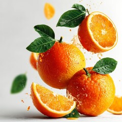 Freshly Squeezed Oranges in Motion