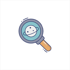 egg with magnifying glass