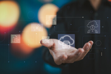 Managing intelligent systems through cloud-based platforms.
