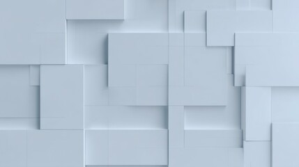 Abstract Geometric Wall Design Illustration