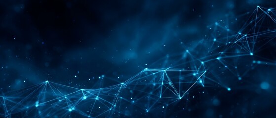 Fototapeta premium Abstract Network Connection Design