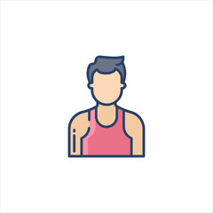 vector illustration of a woman