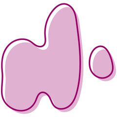 Abstract Organic Shape