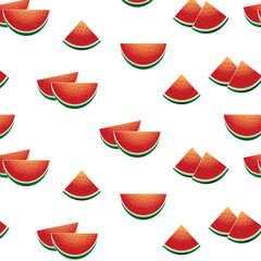 watermelon background vector