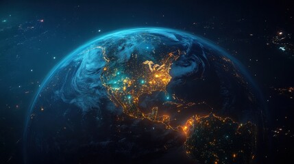 Obraz premium Global trade networks transform as tariffs shape international business landscapes