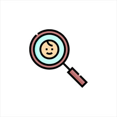 vector magnifying glass