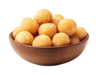 Prasad (Blessed Food Offering) for Devotional Practices - Isolated on White Background