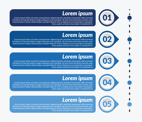 Blue infographic and comparison template design concept for business presentation banner workflow, flow chart, layout, process diagram and how it work	

