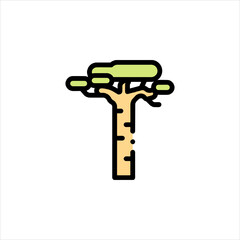 vector illustration of a drill