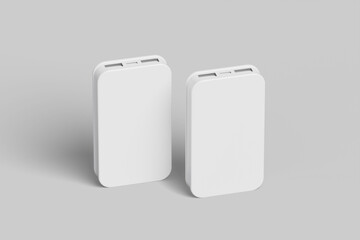 Power Bank Mockup 3 b. 3D Render